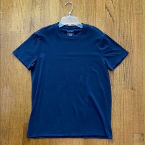 Navy Short- Sleeve Shirt
